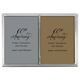 Elegant 60th Anniversary Double Deck Playing Cards Image 2 of 2